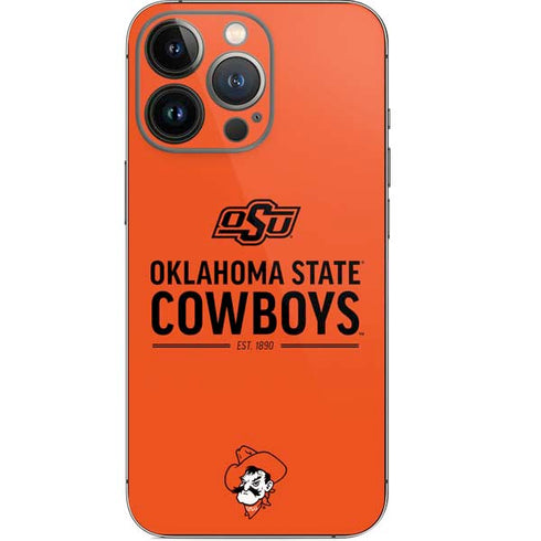 Oklahoma State University OK Cowboys Est 1890 iPhone 13 Pro Skin