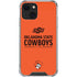 Oklahoma State University OK Cowboys Est 1890 iPhone 14 Plus Clear Case