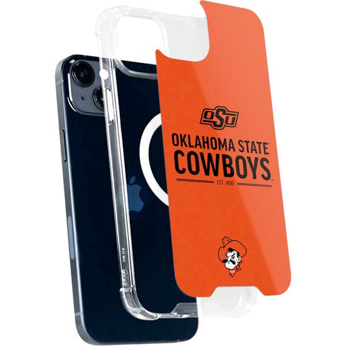 Oklahoma State University OK Cowboys Est 1890 iPhone 15 Plus MagSafe Case
