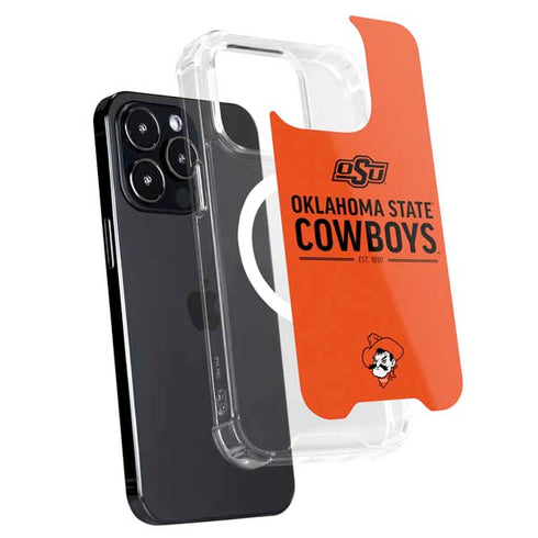 Oklahoma State University OK Cowboys Est 1890 iPhone 14 Pro MagSafe Case