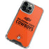 Oklahoma State University OK Cowboys Est 1890 iPhone 14 Pro Max Clear Case