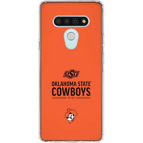 Oklahoma State University OK Cowboys Est 1890 LG Stylo 6 Clear Case