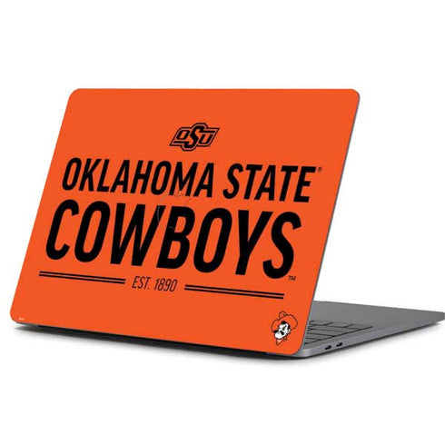 Oklahoma State University OK Cowboys Est 1890 Apple MacBook Pro 13-inch Skin