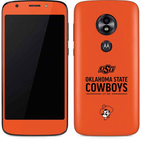 Oklahoma State University OK Cowboys Est 1890 Moto E5 Play Skin