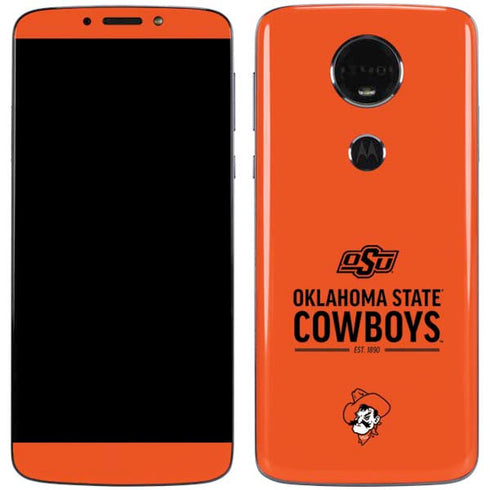 Oklahoma State University OK Cowboys Est 1890 Moto E5 Plus Skin