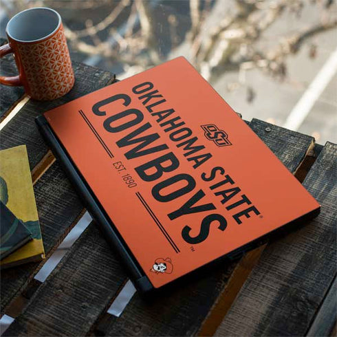 Oklahoma State University OK Cowboys Est 1890 MSI GS65 Stealth Laptop Skin