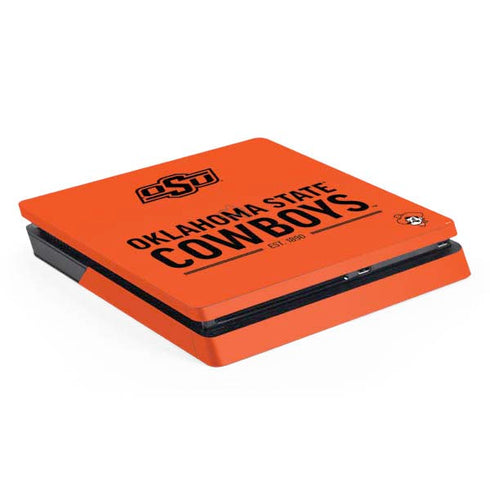 Oklahoma State University OK Cowboys Est 1890 PS4 Slim Skin