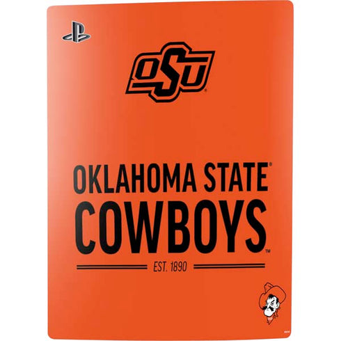 Oklahoma State University OK Cowboys Est 1890 PS5 Bundle Skin
