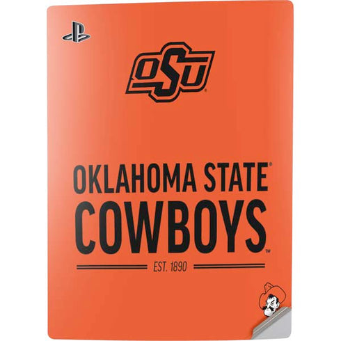 Oklahoma State University OK Cowboys Est 1890 PS5 Digital Edition Console Skin
