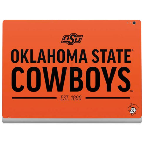 Oklahoma State University OK Cowboys Est 1890 Surface Book 2 13.5in Skin
