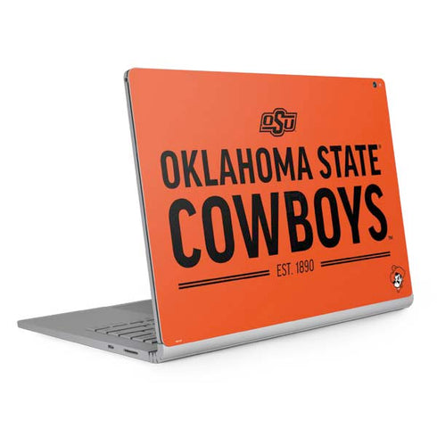 Oklahoma State University OK Cowboys Est 1890 Surface Book 2 15in Skin