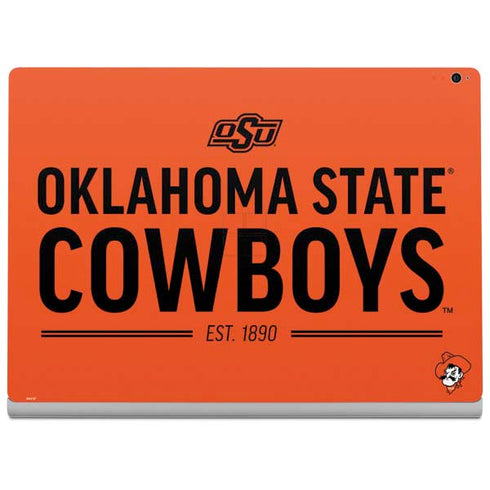 Oklahoma State University OK Cowboys Est 1890 Surface Book 2 15in Skin