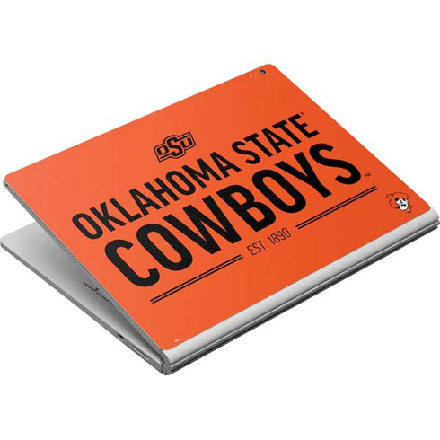Oklahoma State University OK Cowboys Est 1890 Surface Book Skin