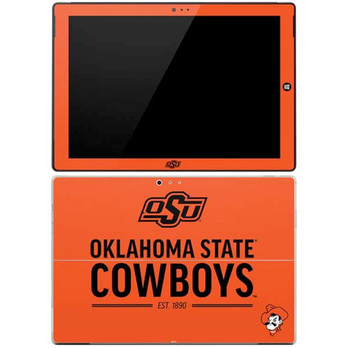 Oklahoma State University OK Cowboys Est 1890 Surface Pro 3 Skin