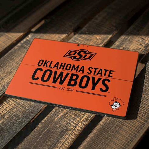 Oklahoma State University OK Cowboys Est 1890 Surface Pro 6 Skin