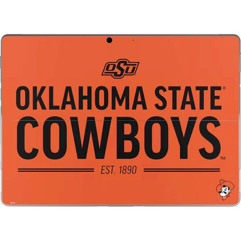 Oklahoma State University OK Cowboys Est 1890 Surface Pro 8 Skin