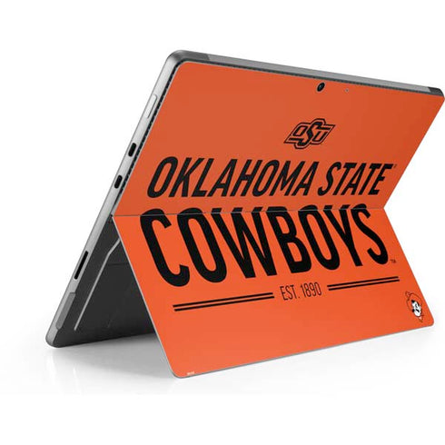 Oklahoma State University OK Cowboys Est 1890 Surface Pro 8 Skin