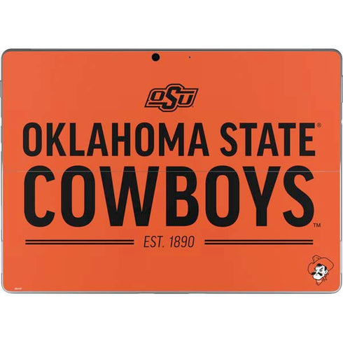 Oklahoma State University OK Cowboys Est 1890 Surface Pro 9 Skin