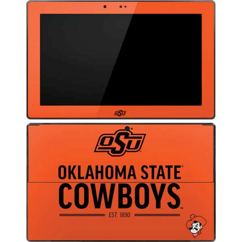 Oklahoma State University OK Cowboys Est 1890 Surface Pro Tablet Skin