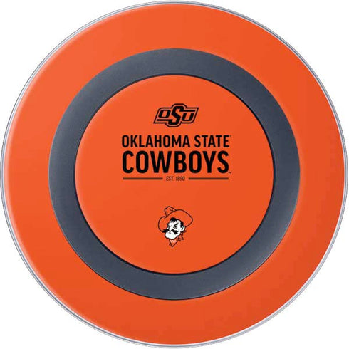Oklahoma State University OK Cowboys Est 1890 Wireless Charger Skin