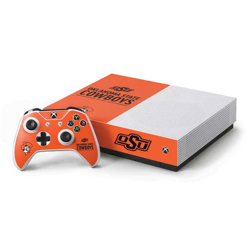 Oklahoma State University OK Cowboys Est 1890 Xbox One S All-Digital Edition Bundle Skin
