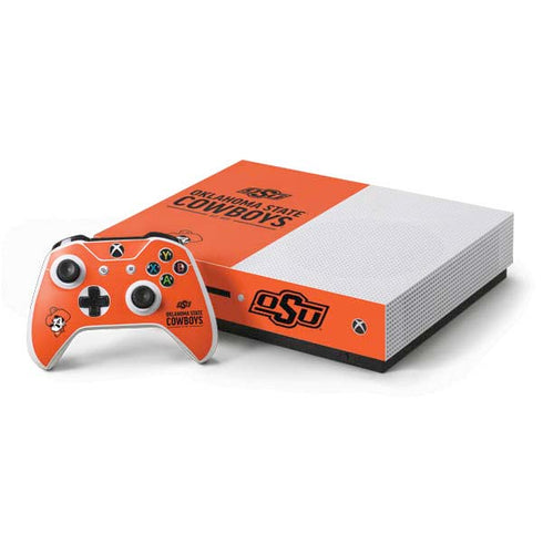 Oklahoma State University OK Cowboys Est 1890 Xbox One S Console and Controller Bundle Skin