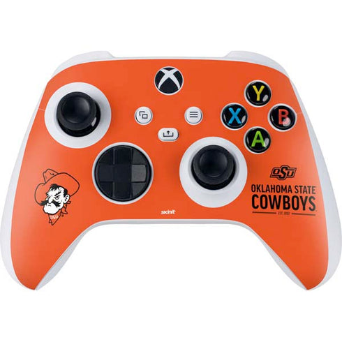 Oklahoma State University OK Cowboys Est 1890 Xbox Series S Controller Skin