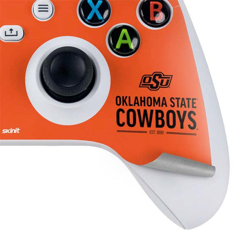 Oklahoma State University OK Cowboys Est 1890 Xbox Series S Controller Skin