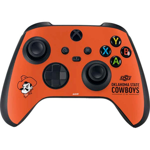 Oklahoma State University OK Cowboys Est 1890 Xbox Series X Controller Skin