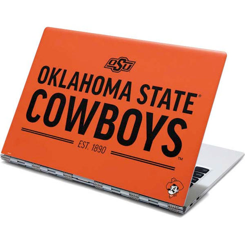 Oklahoma State University OK Cowboys Est 1890 Yoga 910 2-in-1 14in Touch-Screen Skin