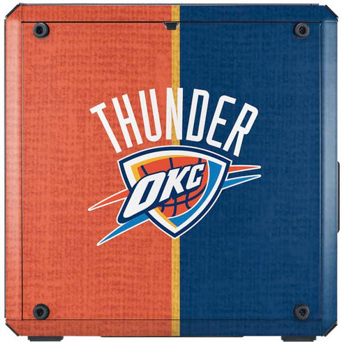 NBA OKC Thunder Split Cooler Master MasterBox Q300L Mini Tower Skin