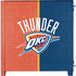 NBA OKC Thunder Split Corsair 4000D Tempered Glass Mid-Tower ATX Case Skin