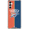 NBA OKC Thunder Split Galaxy A14 5G Clear Case
