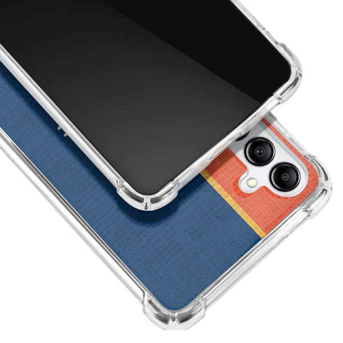 NBA OKC Thunder Split Galaxy A14 5G Clear Case