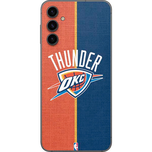 NBA OKC Thunder Split Galaxy A14 5G Skin