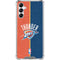 NBA OKC Thunder Split Galaxy A15 5G Clear Case