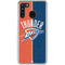 NBA OKC Thunder Split Galaxy A21 Clear Case