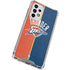 NBA OKC Thunder Split Galaxy A53 5G Clear Case