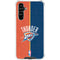 NBA OKC Thunder Split Galaxy A54 5G Clear Case