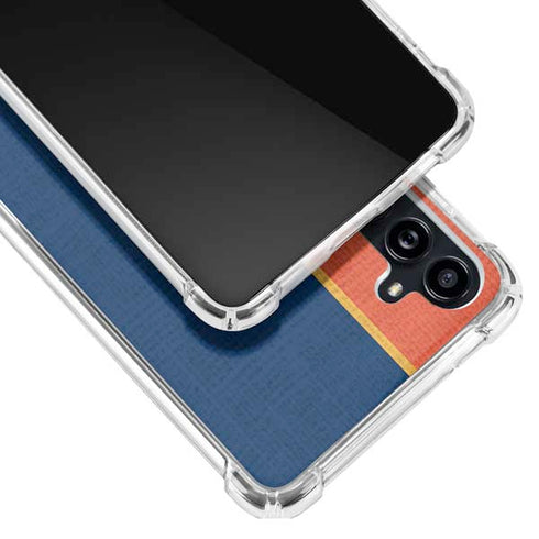 NBA OKC Thunder Split Galaxy A54 5G Clear Case