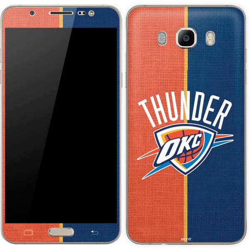 NBA OKC Thunder Split Galaxy J7 Skin