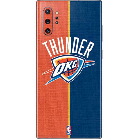 NBA OKC Thunder Split Galaxy Note 10 Plus Skin