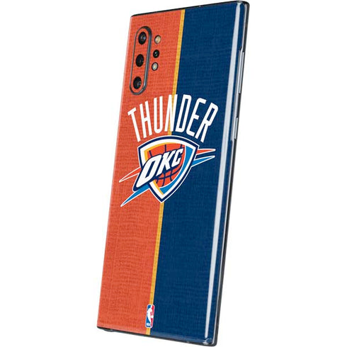 NBA OKC Thunder Split Galaxy Note 10 Plus Skin