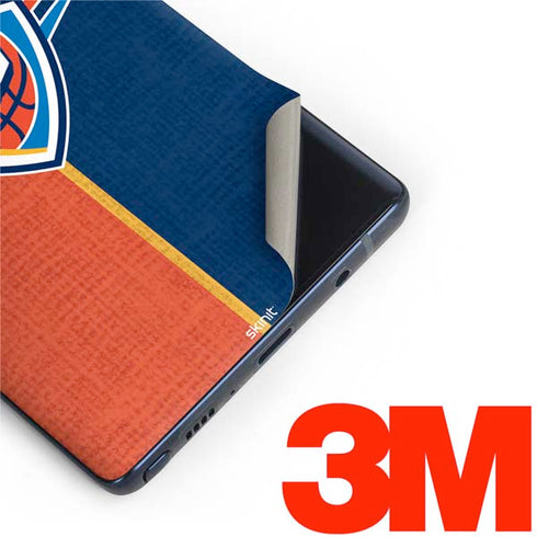 NBA OKC Thunder Split Galaxy Note 9 Skin