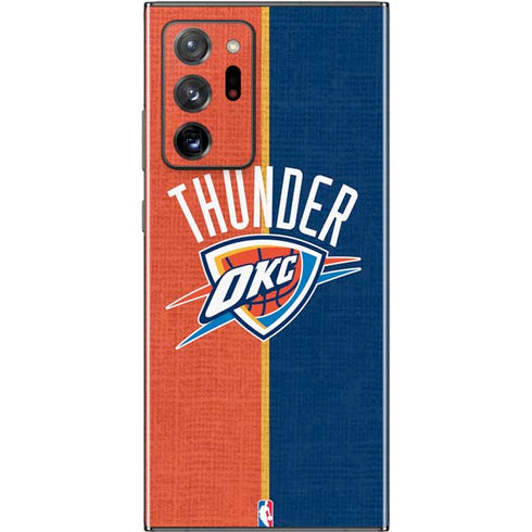 NBA OKC Thunder Split Galaxy Note20 Ultra 5G Skin