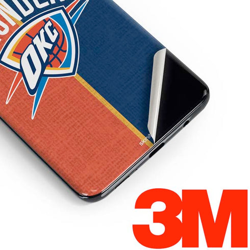 NBA OKC Thunder Split Galaxy S10 Plus Skin