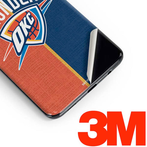 NBA OKC Thunder Split Galaxy S10e Skin