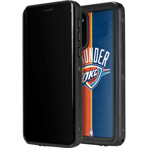 NBA OKC Thunder Split Galaxy S20 Waterproof Case