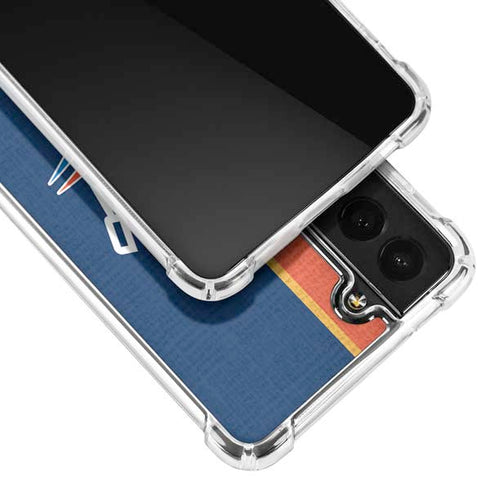 NBA OKC Thunder Split Galaxy S21 FE Clear Case