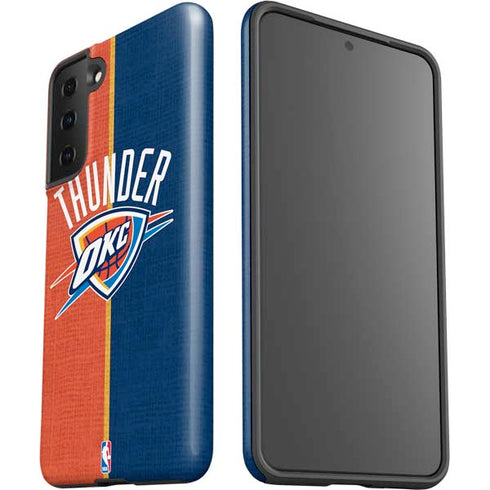 NBA OKC Thunder Split Galaxy S21 FE Pro Case